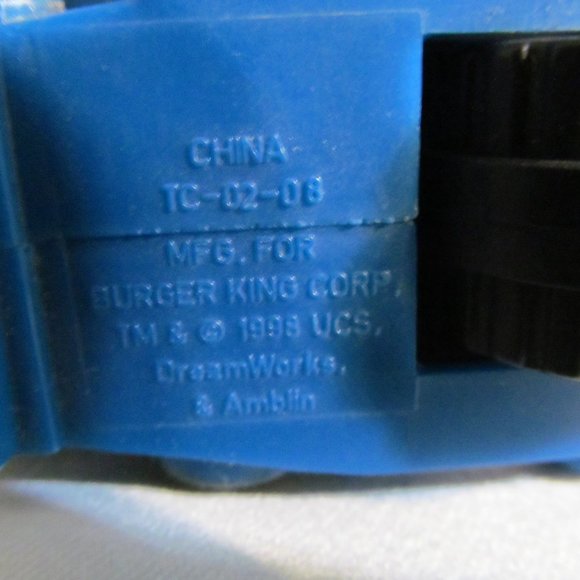 Vintage 1998 Burger King Club Small Soldiers Rip Roarin’ Kip Killigan Motorcycle - Picture 12 of 13